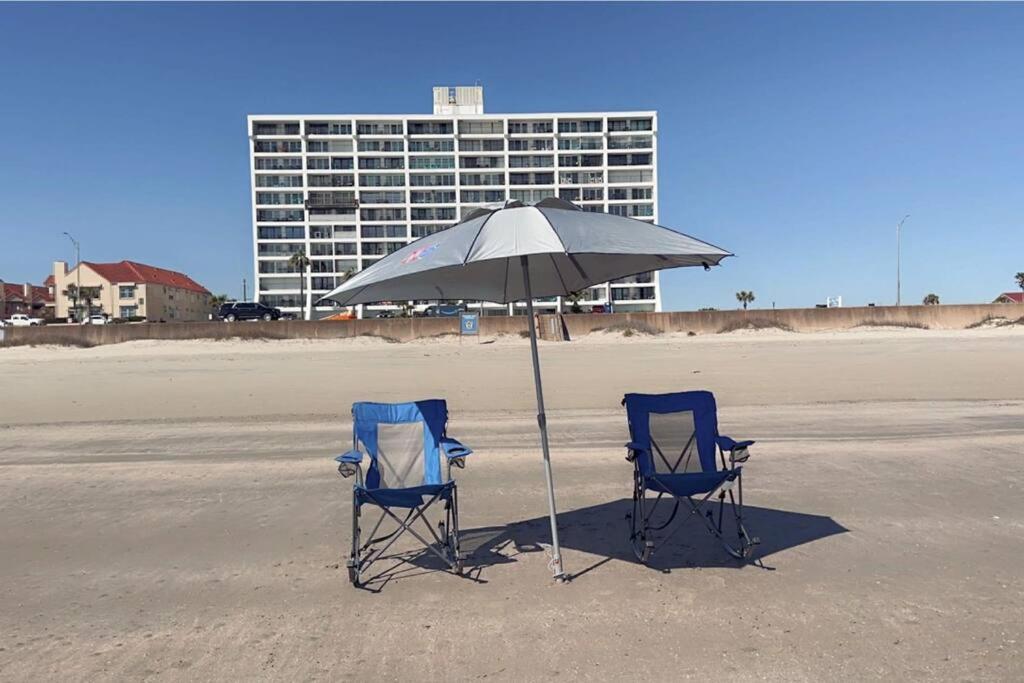 Bello Condominio Con Vista Al Mar, Jacuzzi Interno 加尔维斯敦 外观 照片