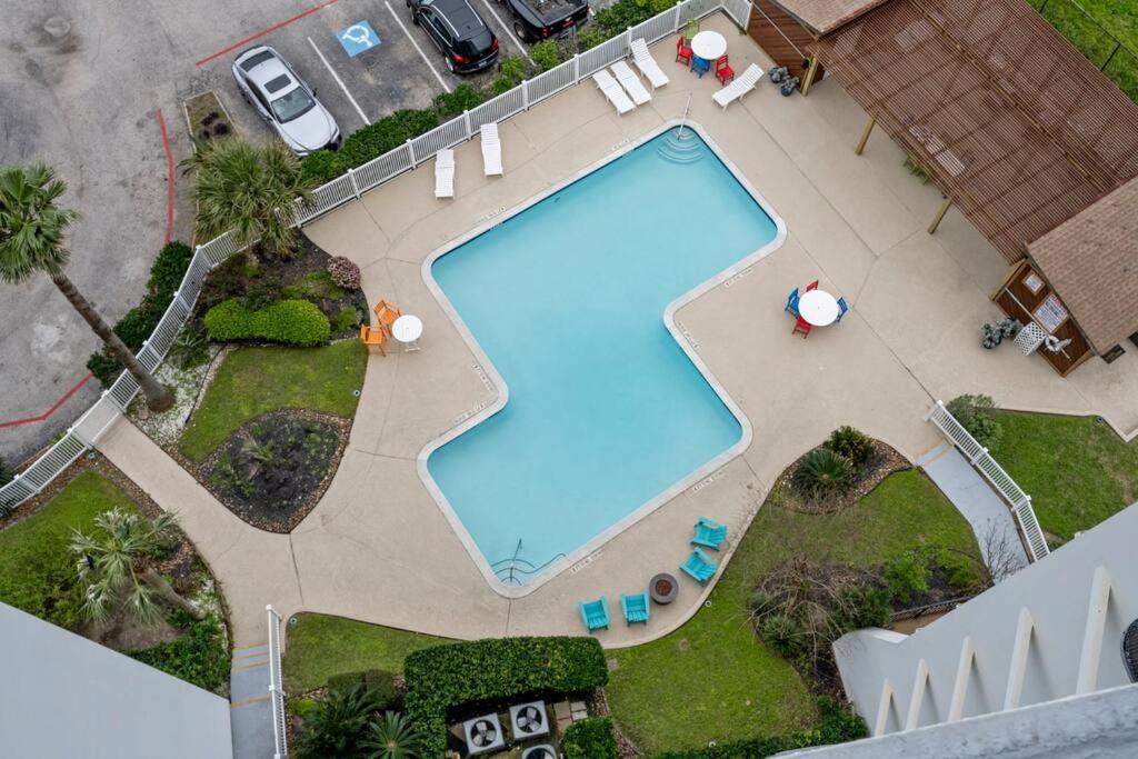 Bello Condominio Con Vista Al Mar, Jacuzzi Interno 加尔维斯敦 外观 照片